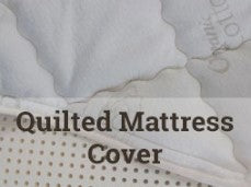 Natural Quilted Mattress Cover